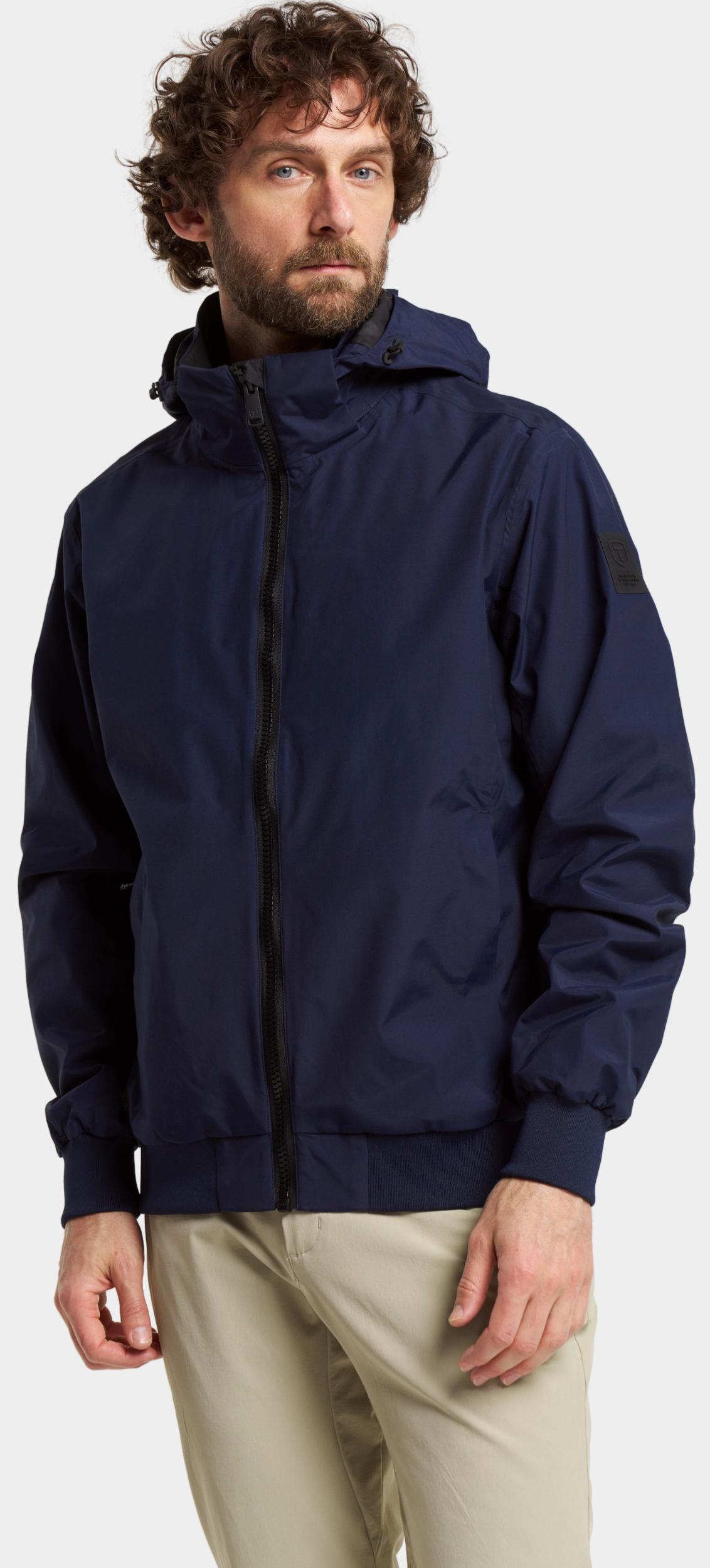 59% Korting Tenson Zomerjack Blauw Molle Jacket 5018124/590 | Bos Men Shop