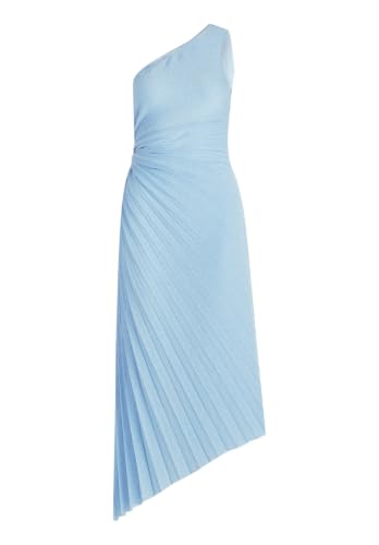 Vera Mont Damen Abendkleid im Glitzer-Look 42, Soft Sky