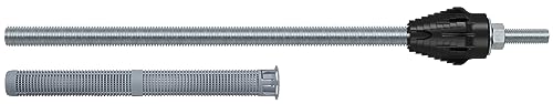 fischer Abstandsmontagesystem TherMax 16 / 170 M12 für Dämmstoffe, Dämmstoffdübel zur Befestigung hoher Lasten in Wärmedämmverbundsystemen, mit Anti-Kälte-Konus, aus rostfreiem Stahl