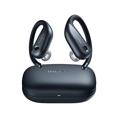 1MORE Fit S50 Open Ear Kopfhörer 5.3 Bluetooth, Sport Kopfhörer Kabellos mit Mikrofon, True Wireless Earbuds, Schnellladung, 38 Stunden Spielzeit, ENC Anruf Noise Cancelling, IPX7