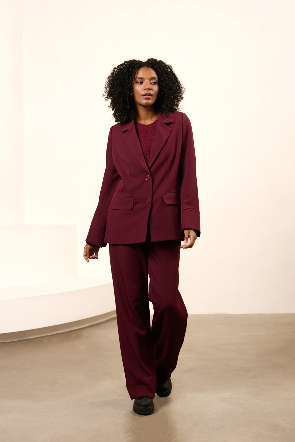 Blazer Oona | Burgundy Red