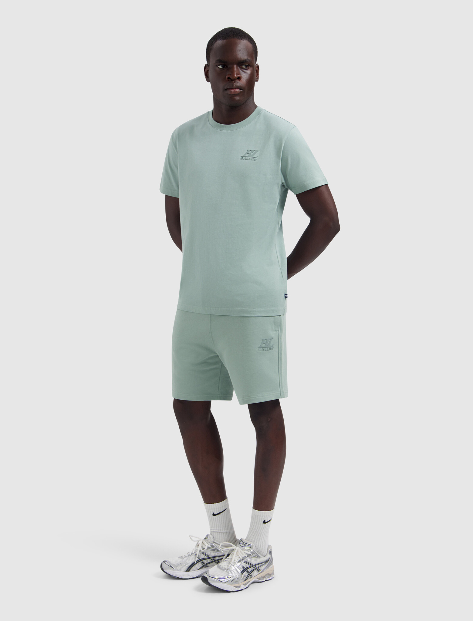 BALLIN' Ballin Sweat Short Monogram Green (26019540 - 17)