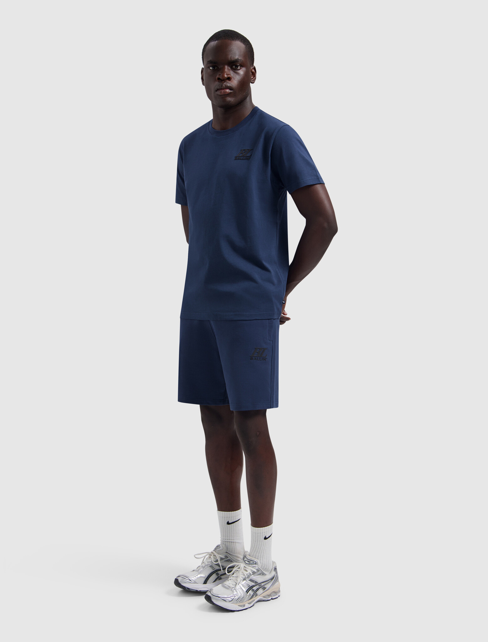 BALLIN' Ballin Sweat Short Monogram Navy (26019540 - 07)