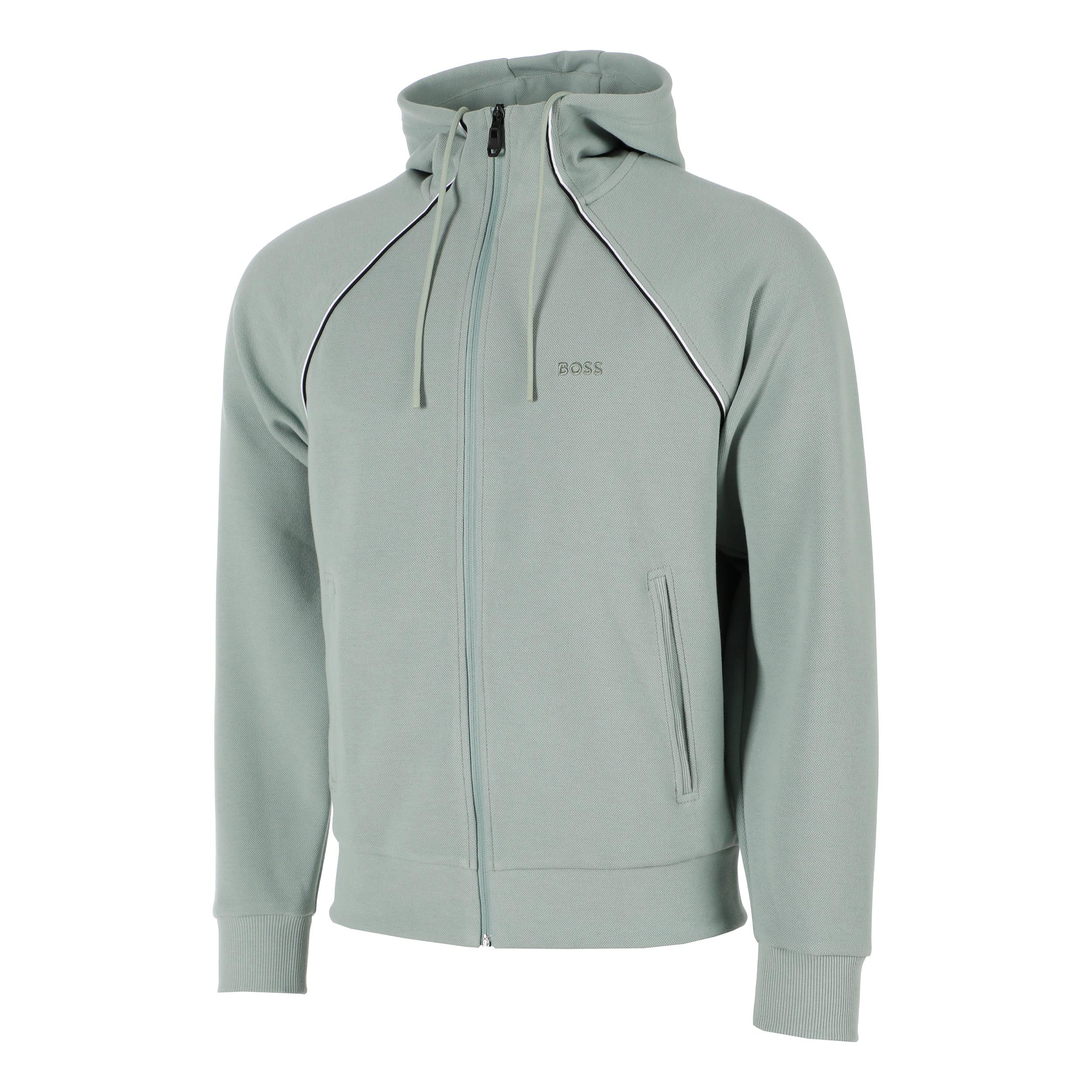 Saggy Zip Hoodie Men - sage