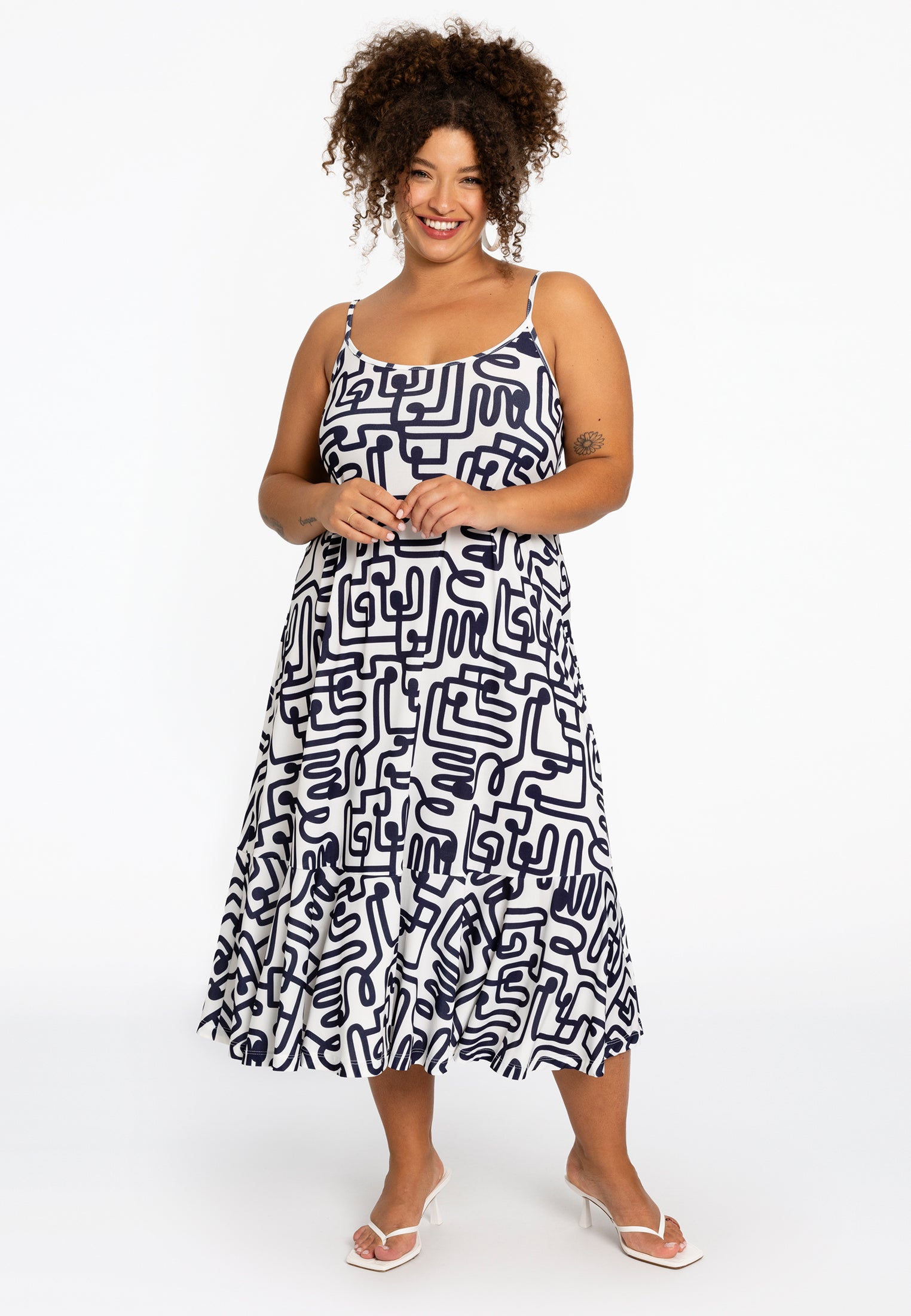 Jurk spaghetti MAZE