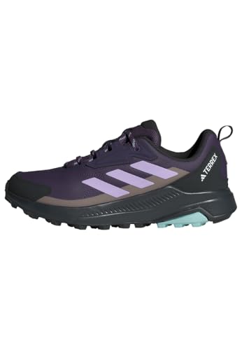 adidas Damen Terrex Anylander Hiking Hiking Shoes, Aurora Plum/Powder Plum/Trace Brown, 44 EU