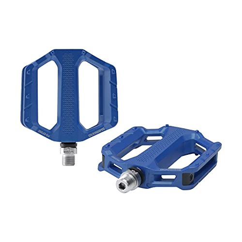 SHIMANO PD- EF202 Casual Riding Flat Pedal, Blau, Einheitsgr e