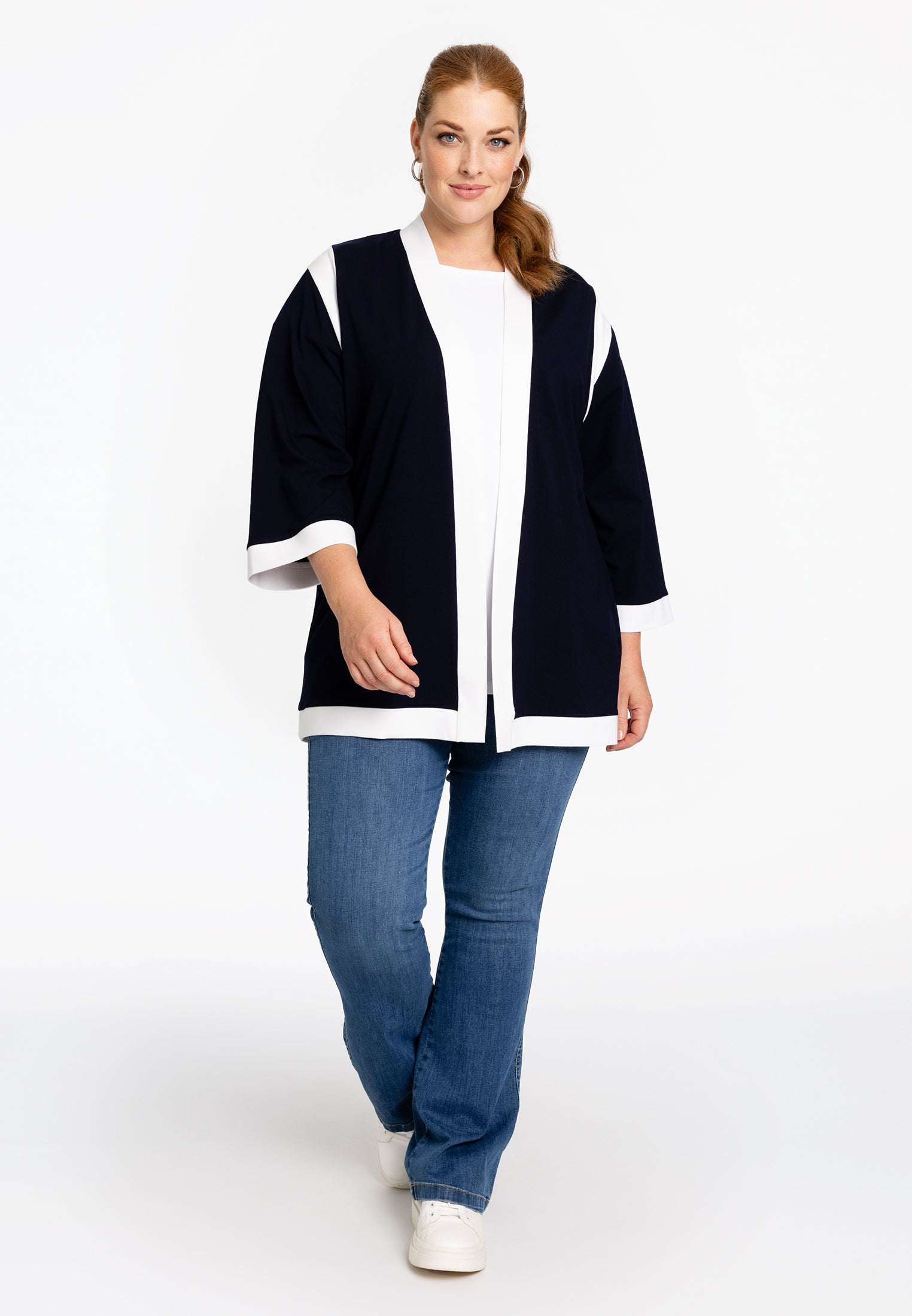 Cardigan contrast VITA