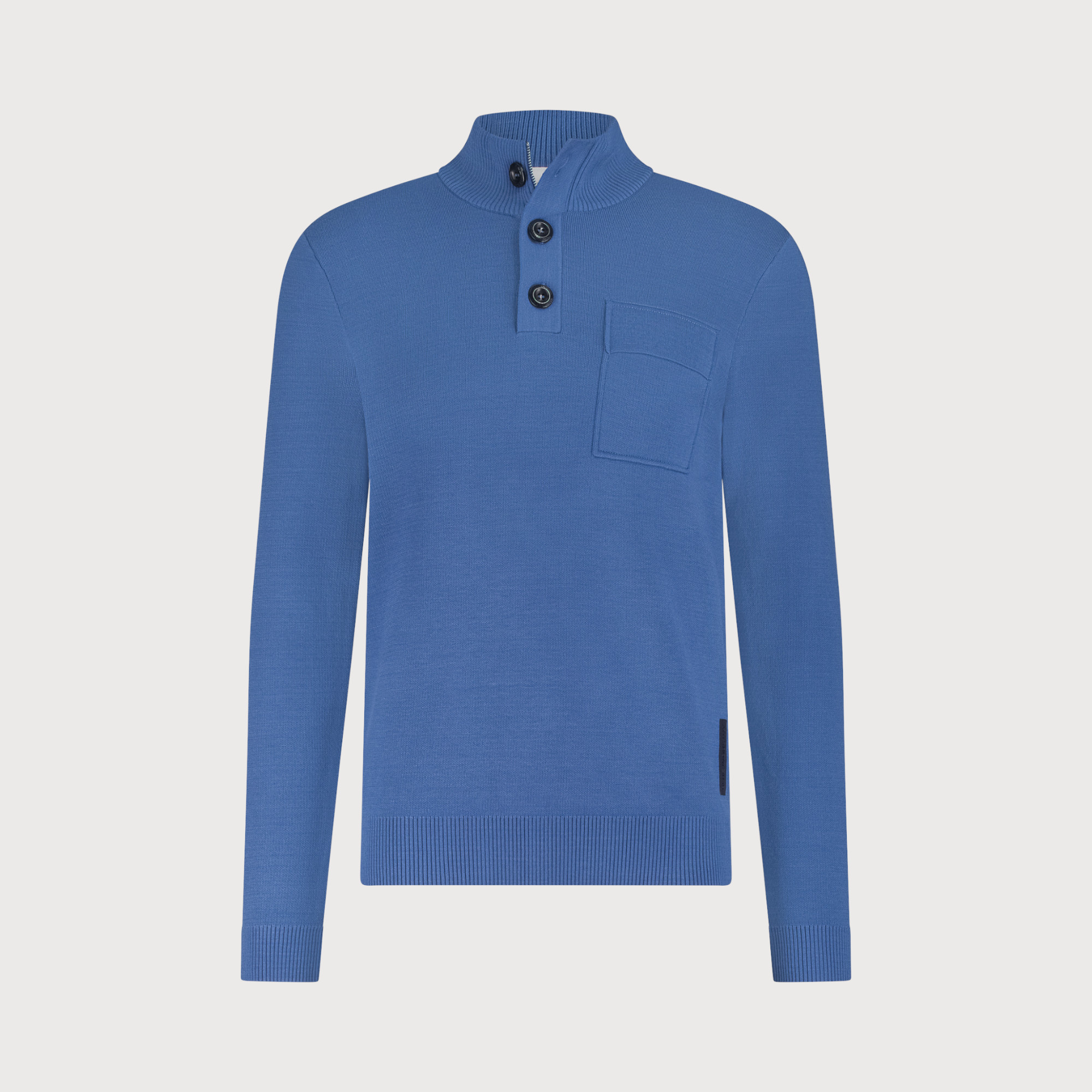 Blue Industry Half Zip Trui Kobalt (KBIW25-M11)