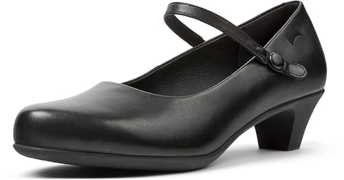 Camper Helena Bajo, Damen Mary Jane Halbschuhe, Schwarz (Black 1), 41 EU (8 UK)