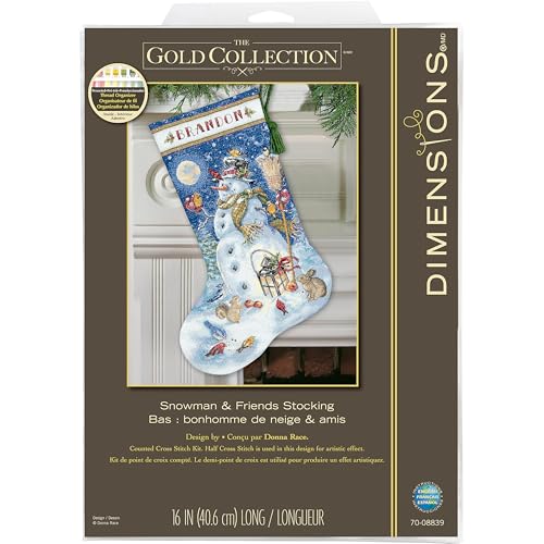 Dimensions Gold Collection -Snowman & Friends