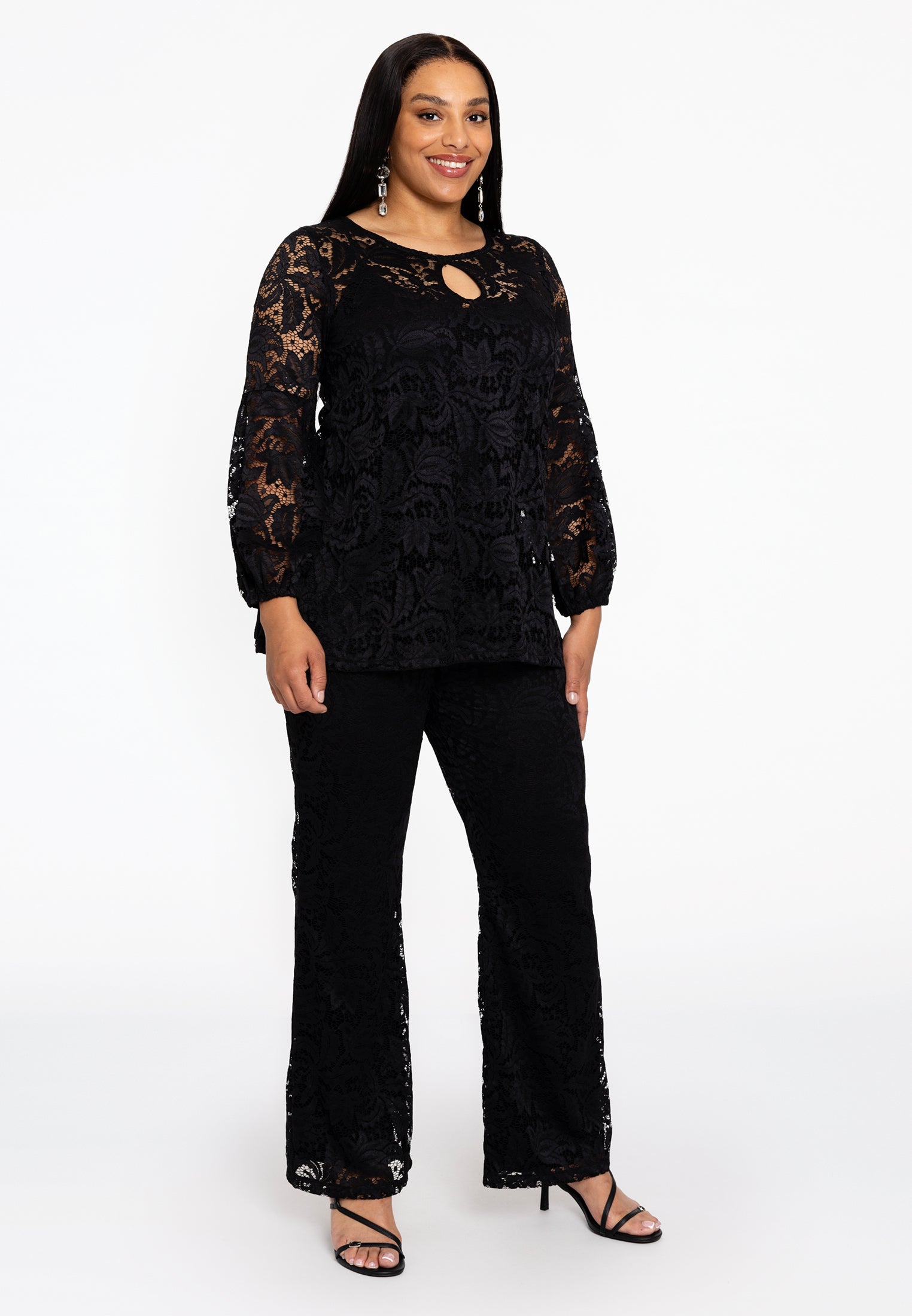Tuniek met pofmouw LACE