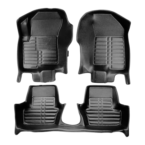 fussmattenprofi Fußmatten für Jeep Patriot 2007-2016 TPE-Kunstleder Allwetter Auto Fussmatten, Antirutschmatten Gummimatten, Allwetter Autofußmatten Zubehör