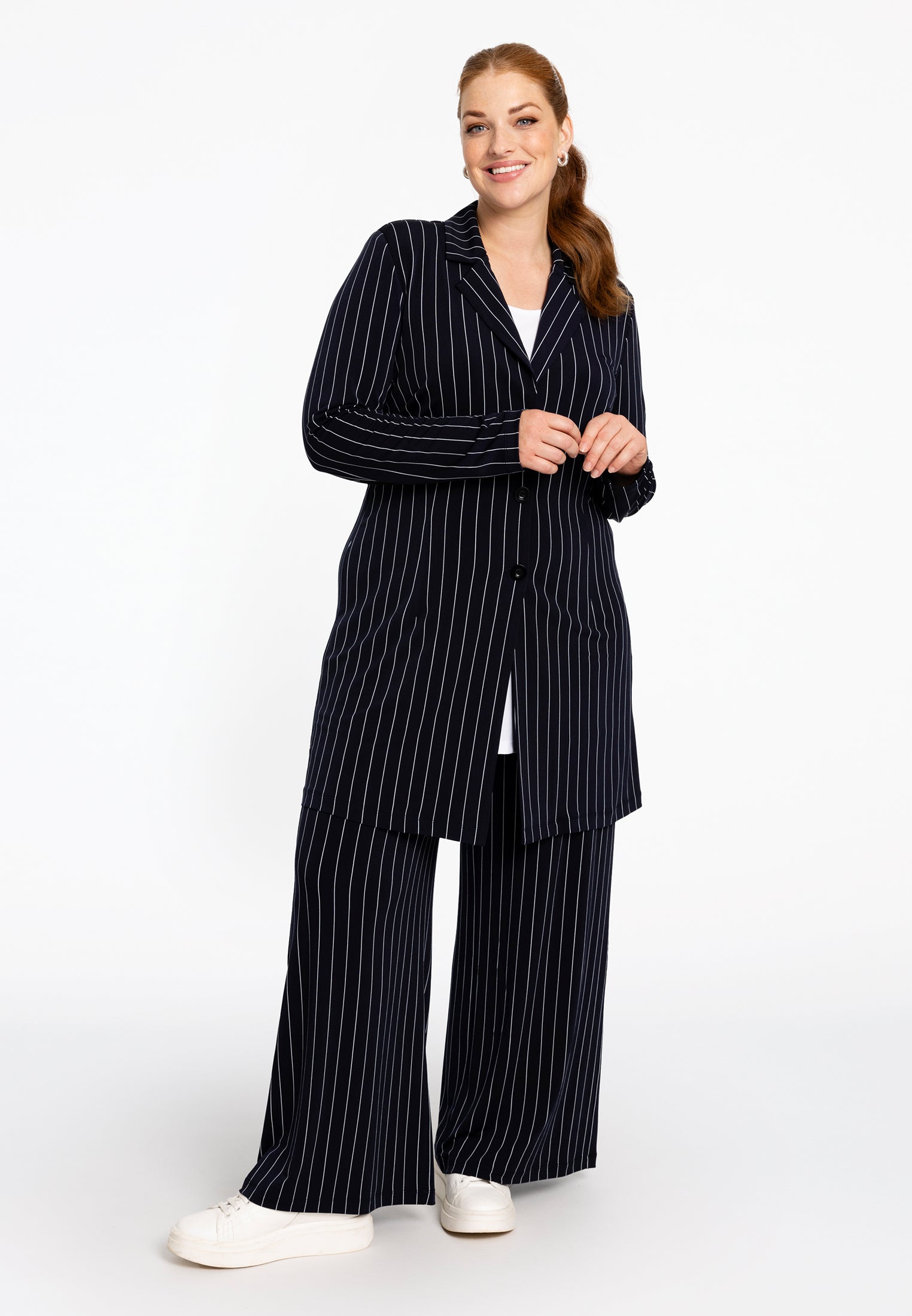 Pantalon loose fit DOLCE PINSTRIPE