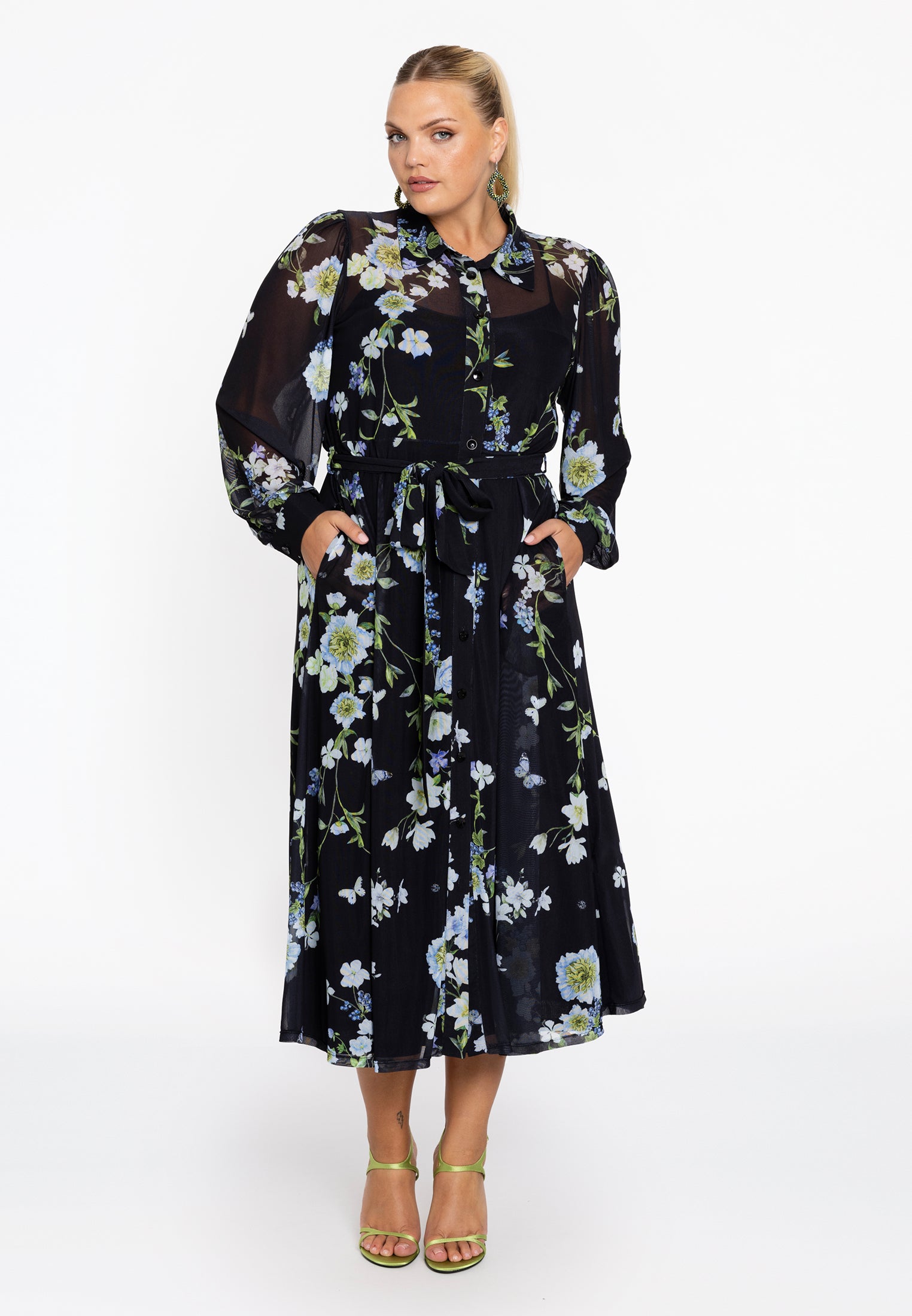 Jurk flare BLUETT