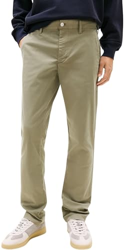 Tommy Jeans Herren Chino Hose Scanton Twill Slim Fit, Grün (Utility Sage), 36W/34L