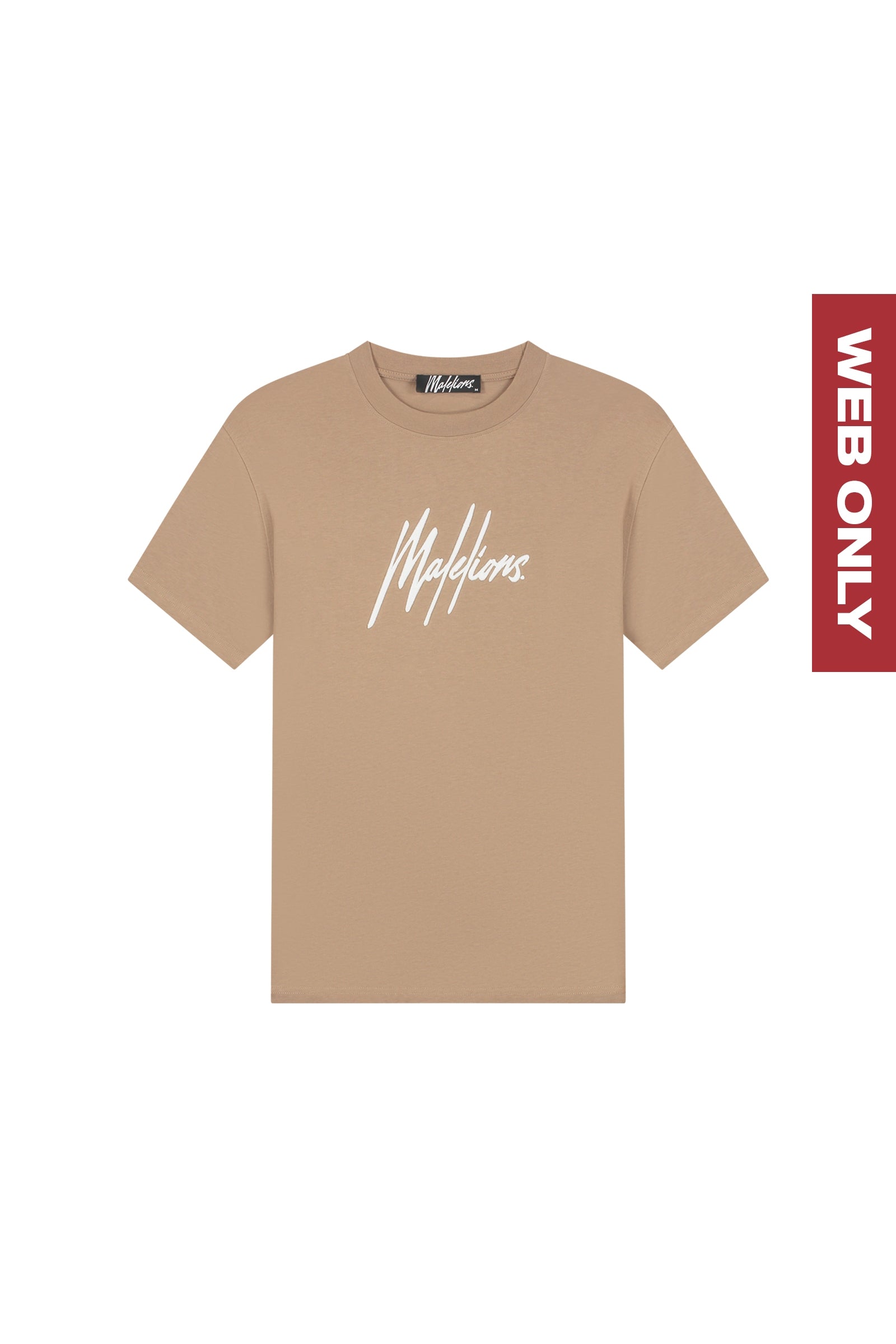Malelions Men Essentials T-Shirt | Khaki