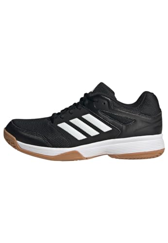 adidas Damen Speedcourt Shoes, Core Black / Cloud White / Gum, 42 2/3 EU