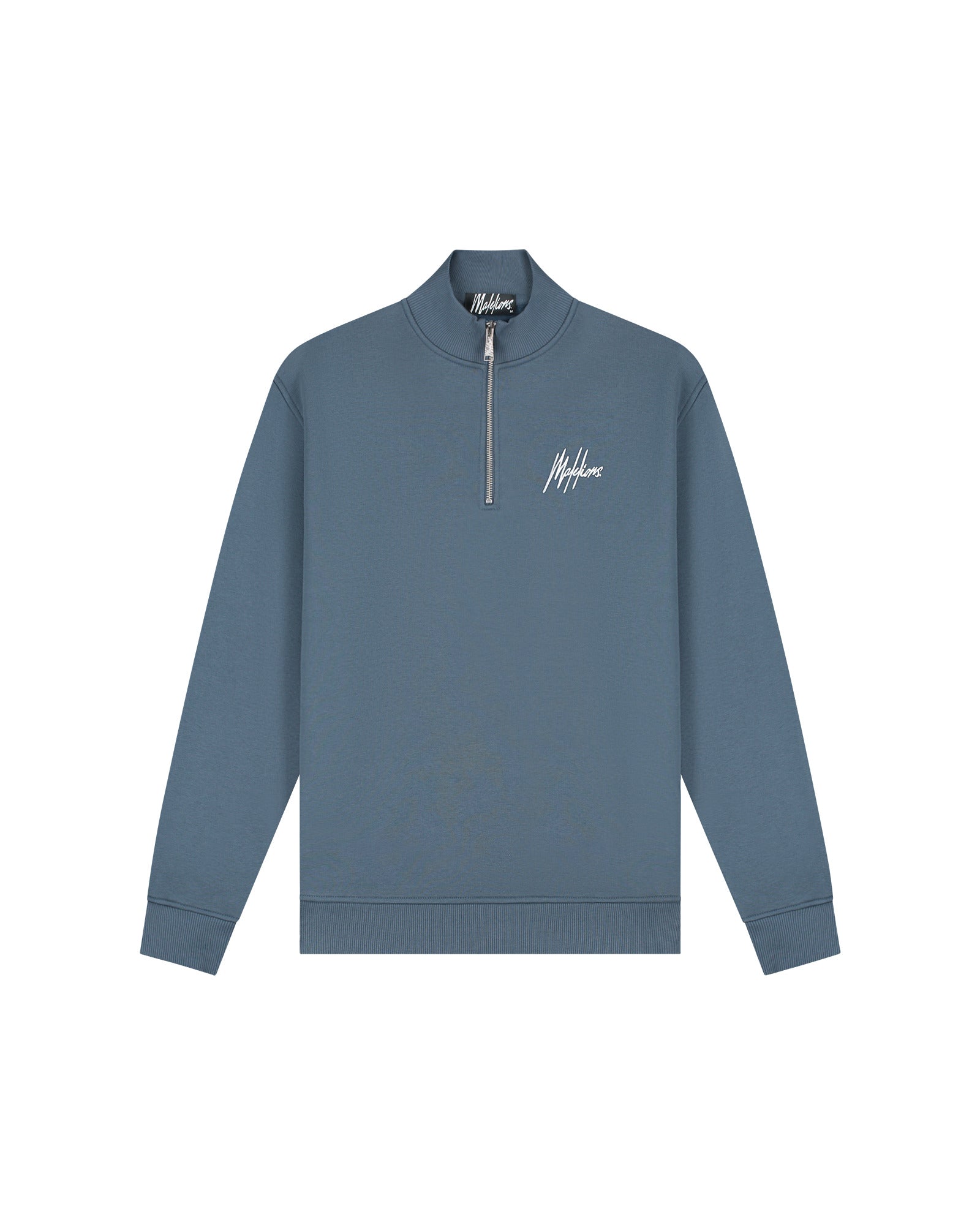 Malelions Men Turtle Half Zip | Slate