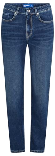 Karl Lagerfeld Jeans Damen Mom Denim Visuelles Dunkelblau 2932
