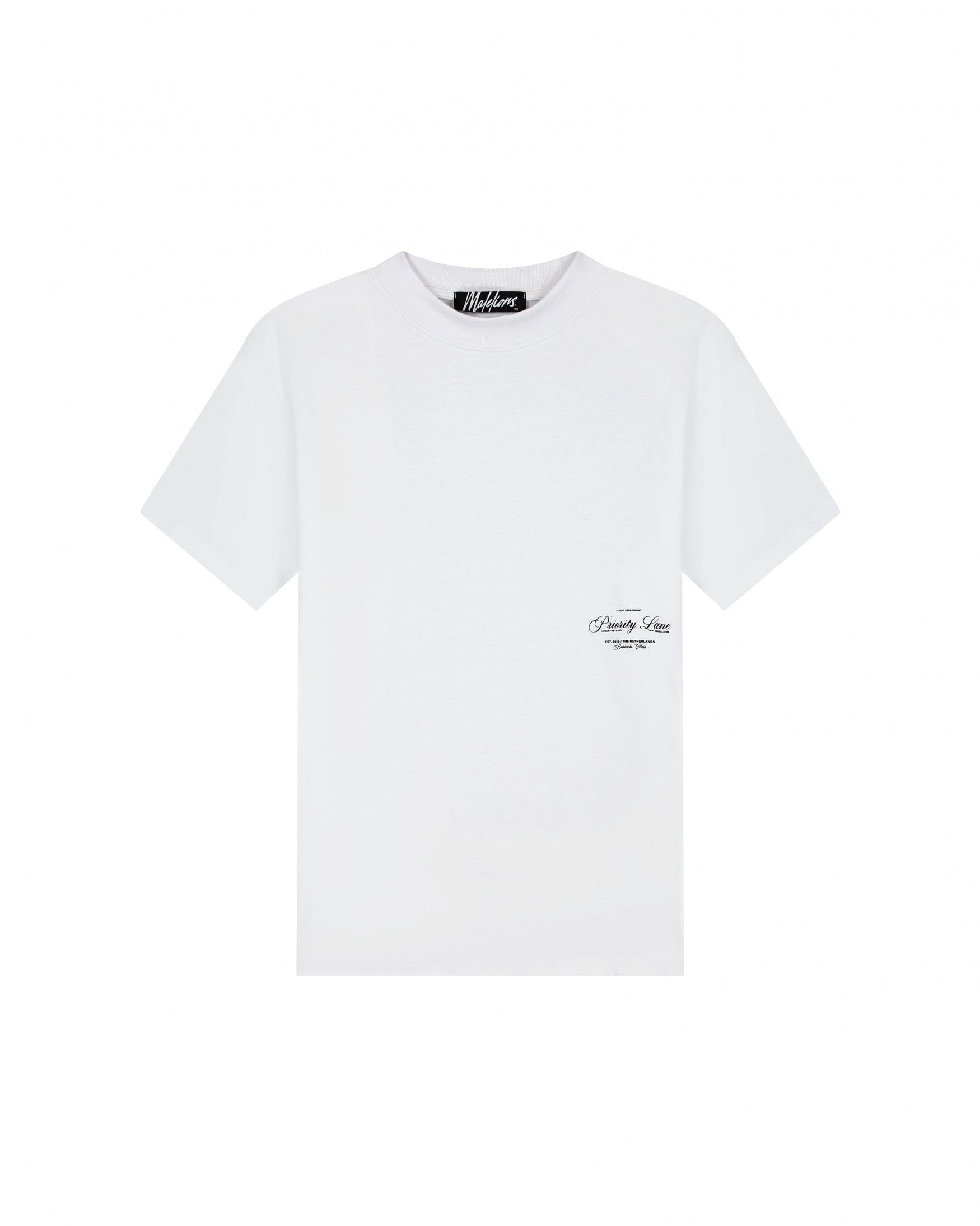 Malelions Men Priority T-Shirt | White