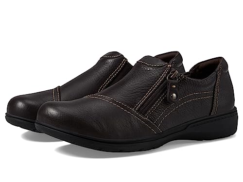 Clarks - - Carleigh Ray Schuhe für Damen, Kolorit Dark Brown, Größe: 39 EU Schmal