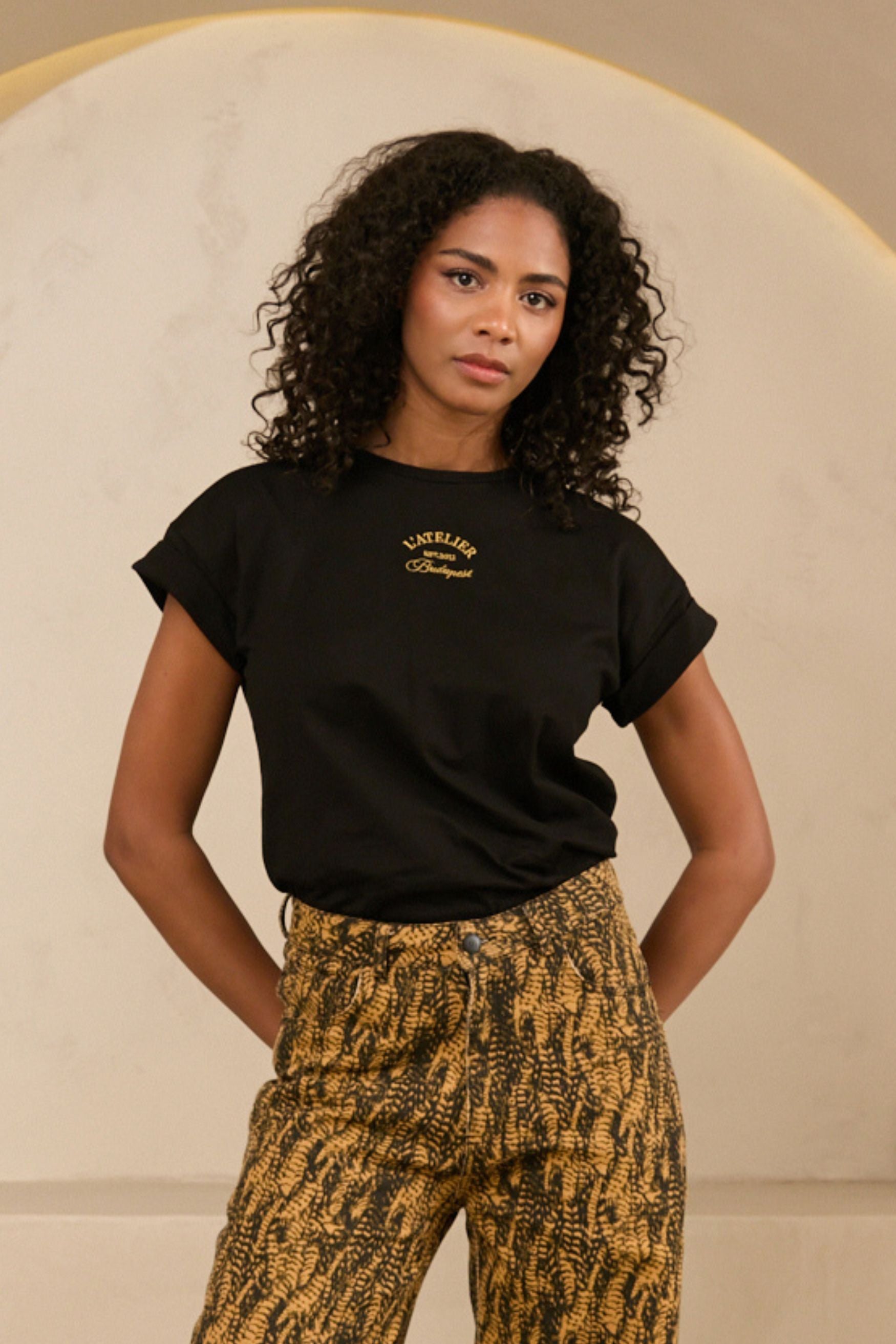 T-shirt Monika | Black