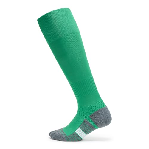 Under Armour Magnetico Over The Calf Socks 1er Pack, (305) Team Kelly Green/Pitch Gray/White, X-Large