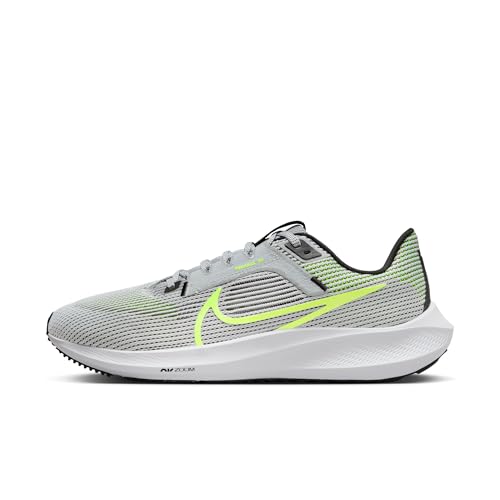 Nike Air Zoom Pegasus 40 Laufschuh Wolf Grey/Black/White/Volt Green 41