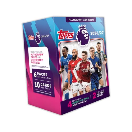 Topps Flagship Premier League 2026/27 Trading Cards - Value Box