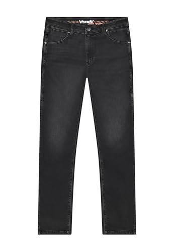 Wrangler - Jeans Herren - Slim Tapered Fit - Larston - Black Fog