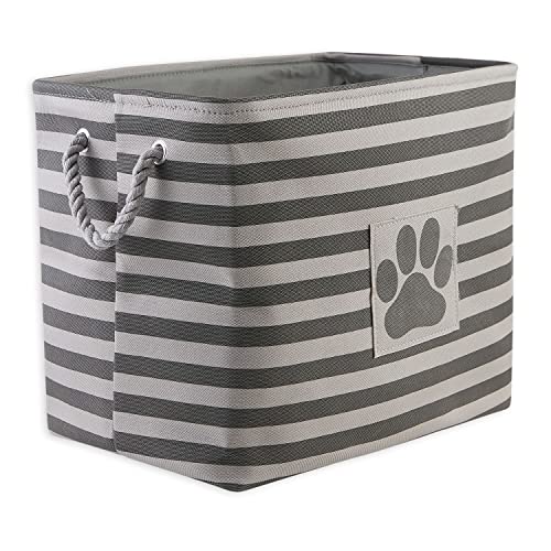 Bone Dry DII Pet Spielzeug und Zubehör Aufbewahrungskorb für Home Dekor & den täglichen Gebrauch.