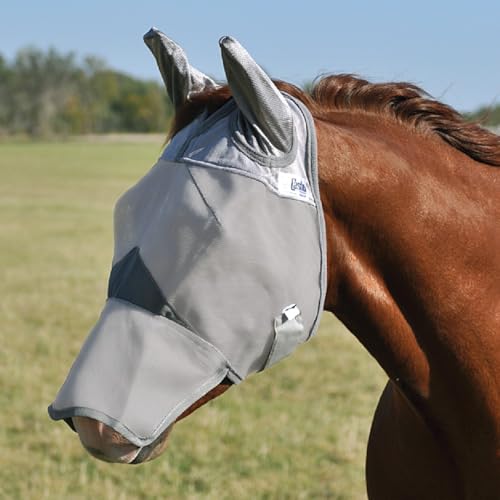 Cashel Crusader Fly Mask UV-Schutz Fliegenmaske Ohren und Nase