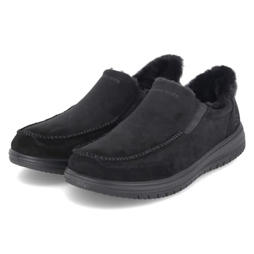 Skechers Herren Murette - Scofield, Schwarz (Schwarz/Schwarz), 39.5 EU