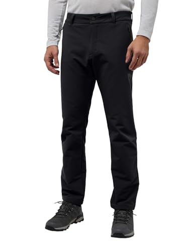 Jack Wolfskin Herren Activate Thermic Pants M Wanderhose, Schwarz, 58 EU