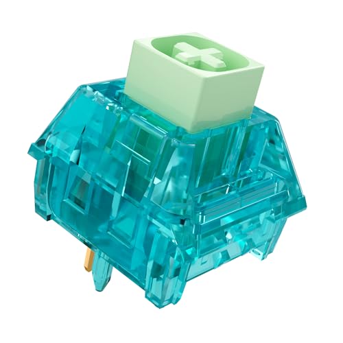 Zjmehty Kailh Box Summer Mechanische Tastaturschalter, 5-polig, 50 gf, klick-/Geschwindigkeitstyping, Gaming, wasserdichte Schalter (Sommer, 90 Stück)