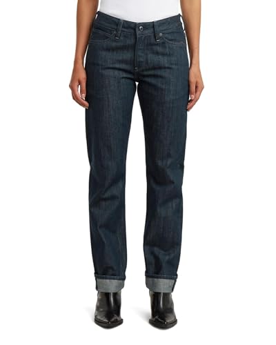G-STAR Women's Lennoxx Slim Straight Wmn Jeans, Blue, 32W x 30L