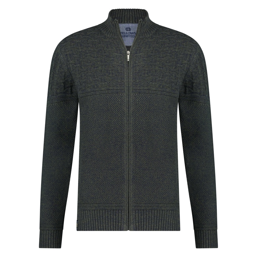 Fellows United Vest Structure Knit Green (32.1104 - 172)