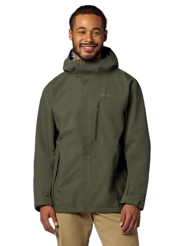 Marmot Herren PreCip Evo Pro Jacket, Wasserdichte Jacke, leichte Regenjacke mit Kapuze, winddichter Regenmantel, atmungsaktive Windjacke, ideal für Wandern und Radfahren, Nori, L