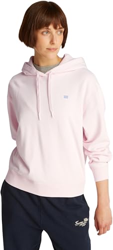 Tommy Hilfiger Damen Hoodie Contrast Flag Regular Fit, Rosa (Light Pink), XL