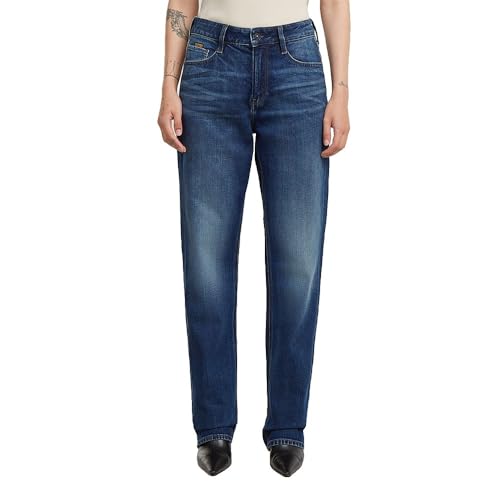 G-STAR Damen Iggie Straight Jeans, Blau (Worn in Stratos D27704-C052-D332), 27W / 32L