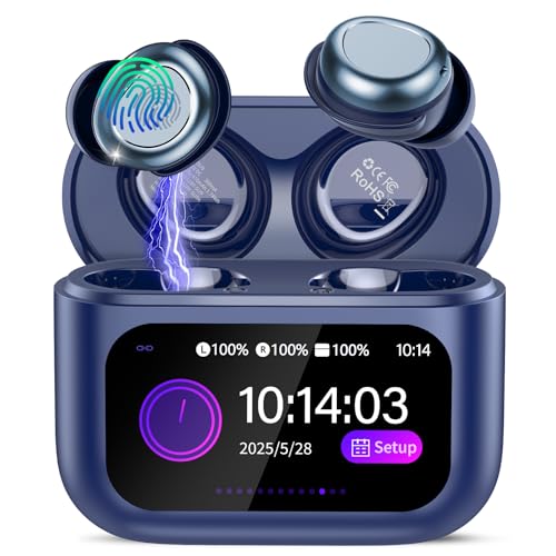 Bluetooth Kopfhörer In Ear, 48H Schlafkopfhörer Seitenschläfer Touchscreen