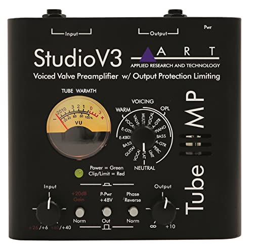 art Tube MP V3 Tube Mikrofon-Vorverstärker mit variablem Value-Voicing