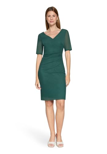 Vera Mont Damen 0381/4078 Cocktailkleid, Dark Emerald, 46