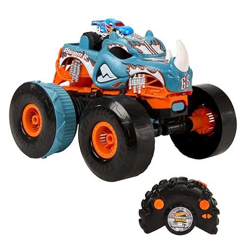 Hot Wheels Monster Trucks HW Transformierbarer Rhinomite RC