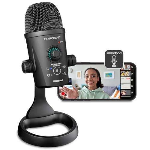 Roland GO:Podcast | Video‑Podcast‑Studio für Smartphones