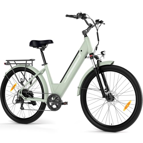 27,5 Zoll E-Bike mit 250W Motor, 36V 15,6Ah, 7-Gang, Für Damen und Herren
